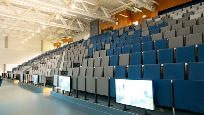 Lege collegezaal