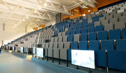 Lege collegezaal